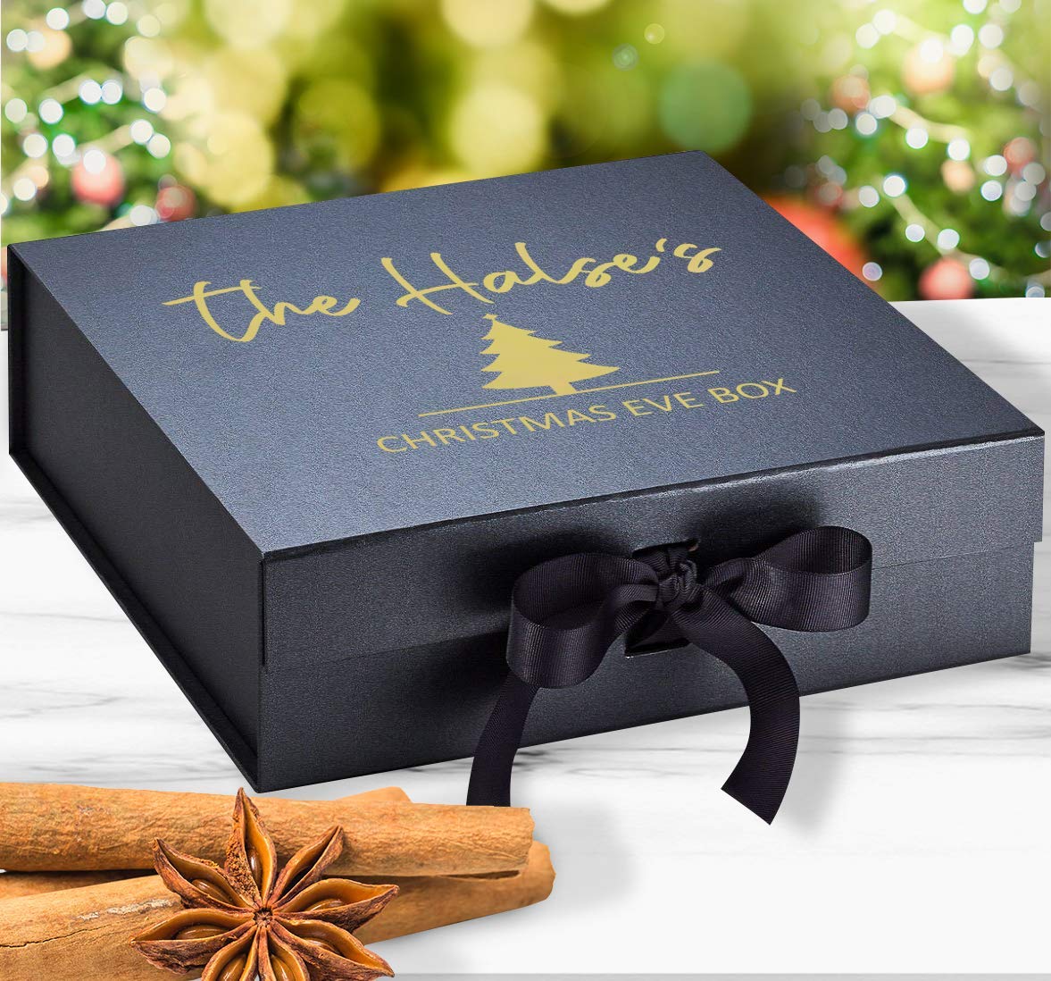 Personalised Christmas Eve Box Birthday Christmas Present Keepsake