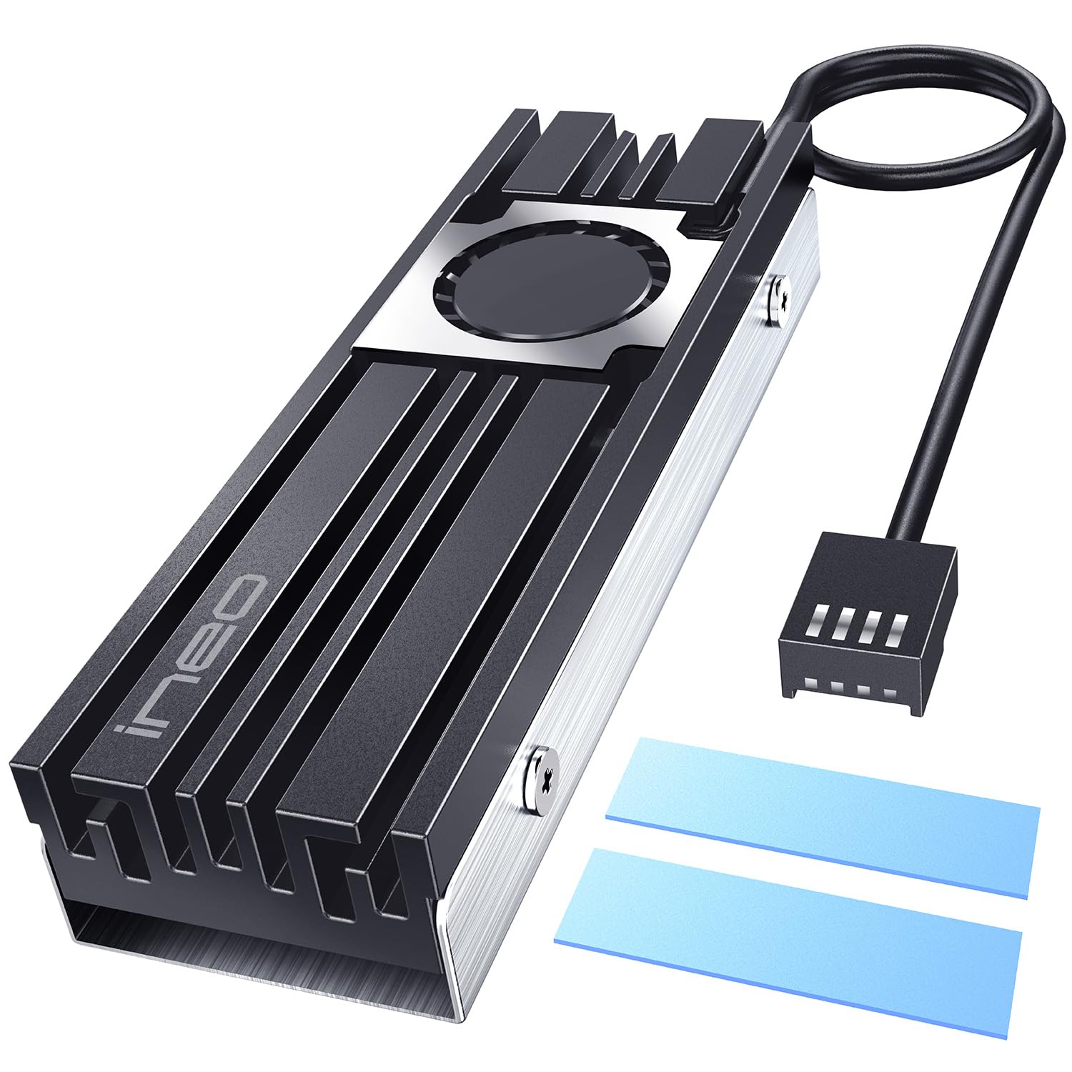 Amazon.com: ineo Aluminum M.2 2280 SSD Heatsinks with 20mm Fan for