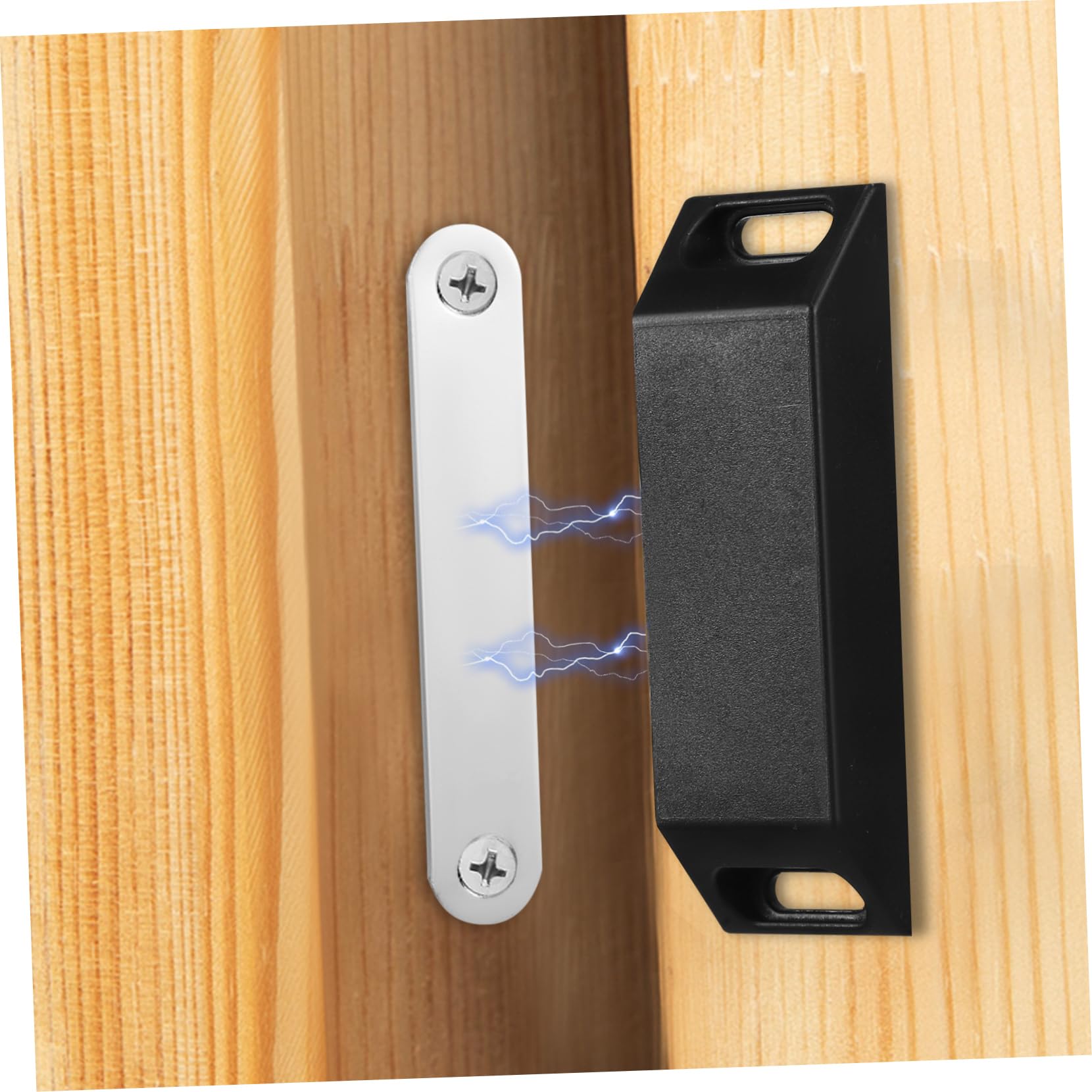Angoily 24stücke Selbstklebende Magnetschnäpper Für Schranktüren Starke Türmagnete Abs Für Küchenschubladen Kleiderschränke Und Möbel Mit Einfacher Installation