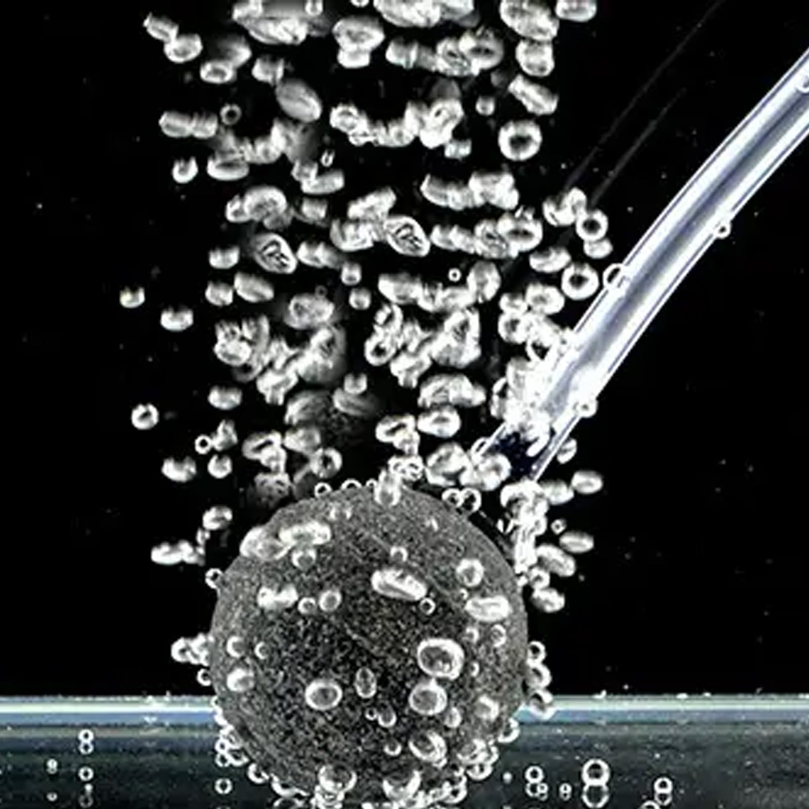 8 Pièces Diffuseur Bulle, Ball-Shape Bubble Release Tool, Pierre d'air d'Aquarium Bubbler, 4mm/8mm Tuyau Connectable pour éTangs, Aquariums Et RéServoirs à Poissons