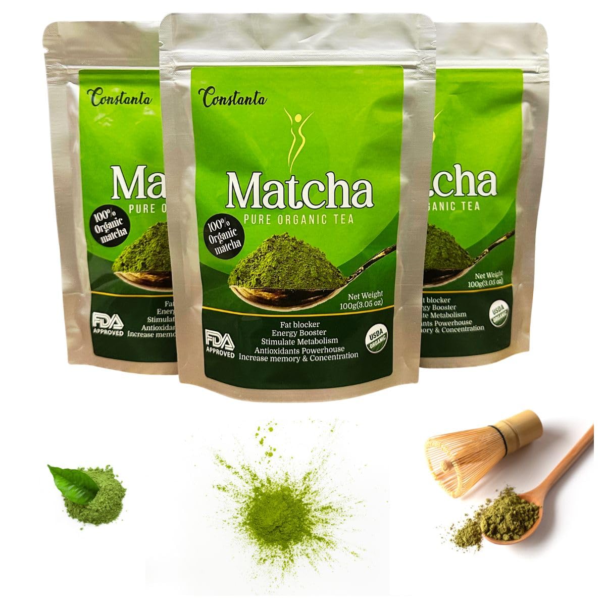 Constanta Organic (Matcha Powder 100 G)