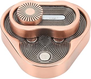 Push Slider, Push Slider Aluminium Alloy Portable Tricyclic Corrosion Resistance Fingertip Slider Toy for Relieve Stress Autism