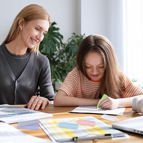 Miniatura 8 de Juego de 6 cintas blancas para corrección instantánea, juego de cintas correctoras para escribir, bolígrafo corrector de papel estético, fácil de