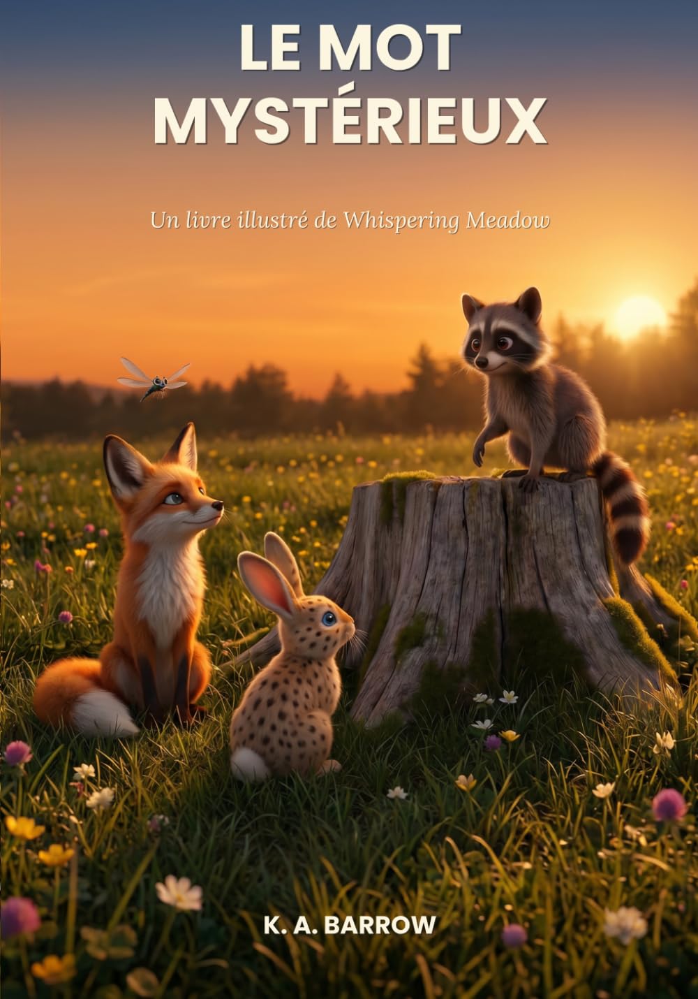 Le mot mystérieux: Un livre illustré de Whispering Meadow
