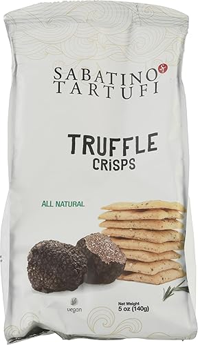Sabatino Tartufi Patatas fritas de trufa totalmente naturales galletas artesanales 5 onzas