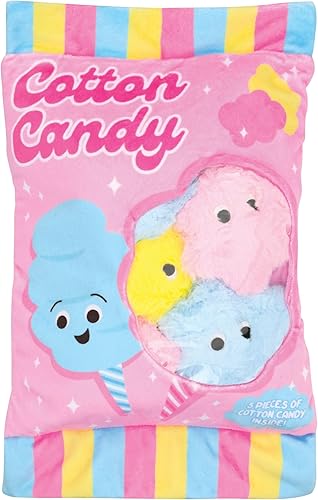 iscream Juega con tu comida! Juego de almohadas de forro polar Candy Hearts Sweet Sayings