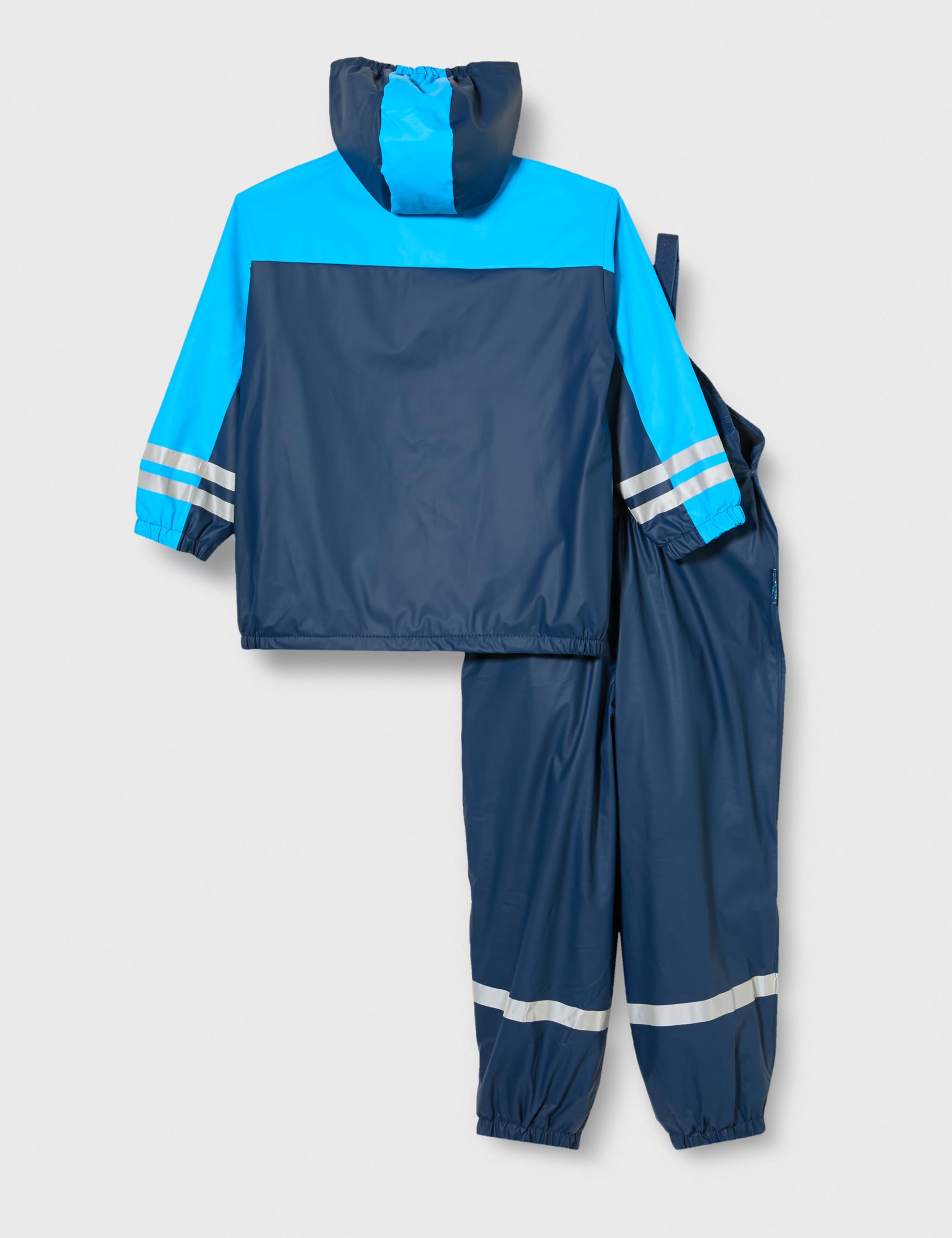 Playshoes Unisex Kinder Regen-anzug mit Fleece-futter Warmer Wasserdichter Matschanzug Regenbekleidung (1er Pack)