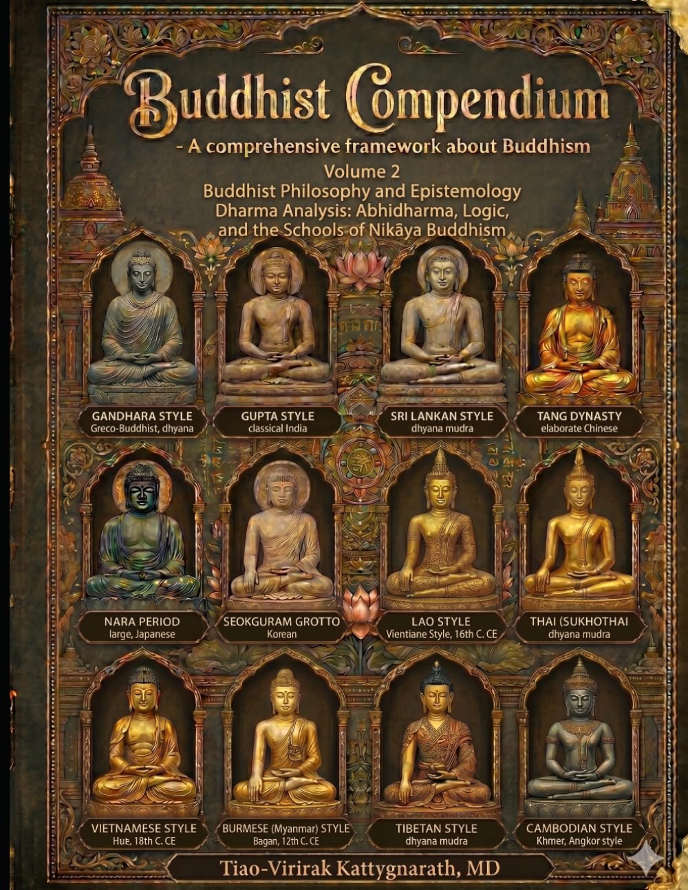 Buddhist Compendium: A comprehensive framework about Buddhism: Volume 2 Buddhist Philosophy and Epistemology Dharma Analysis: Abhidharma, Logic, and the Schools of Nikāya Buddhism