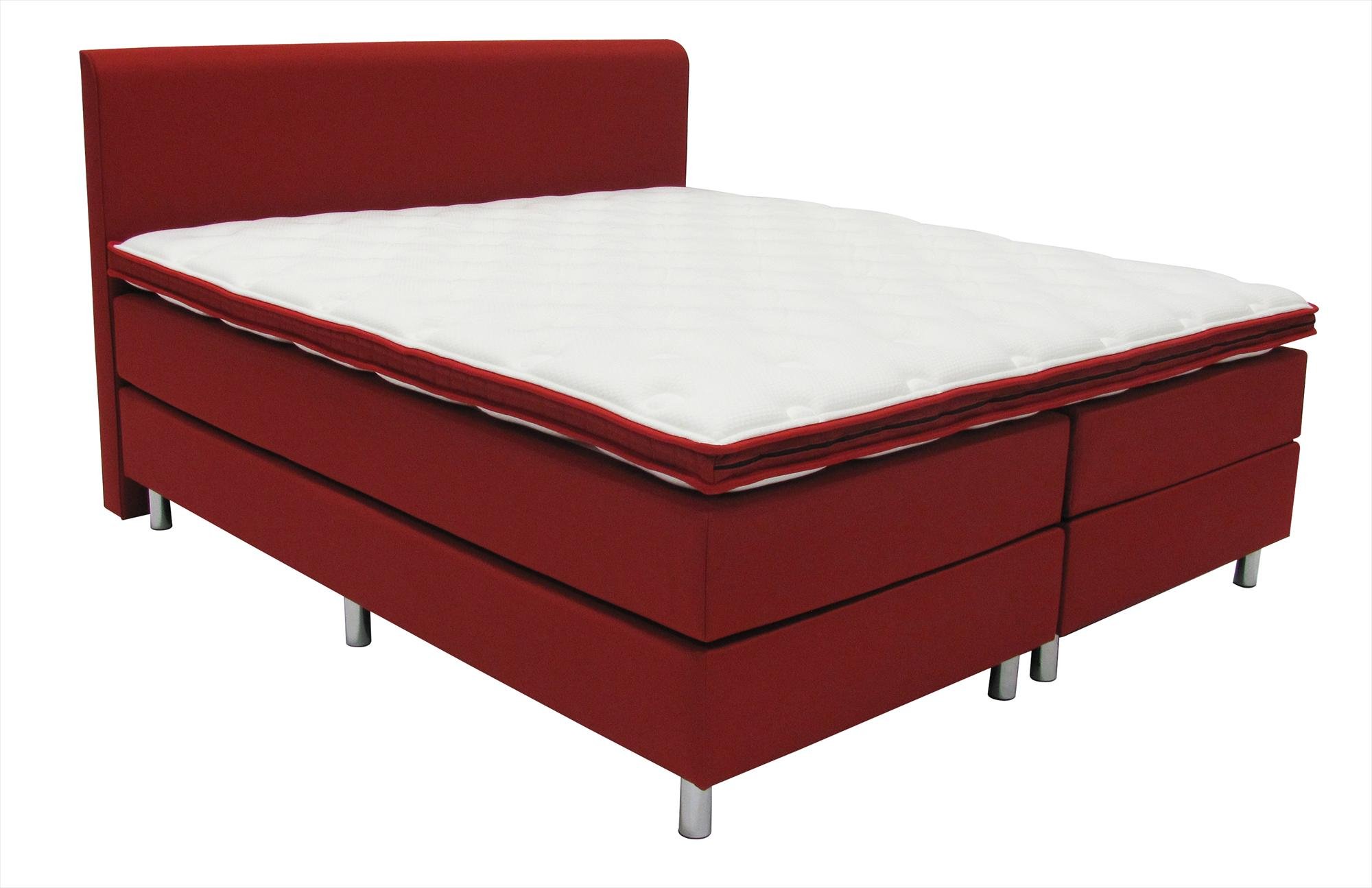 boxspring Letto Bosco Nero Set Completo incl. 7 Zone Materasso A Molle Rivestiti in E Topper