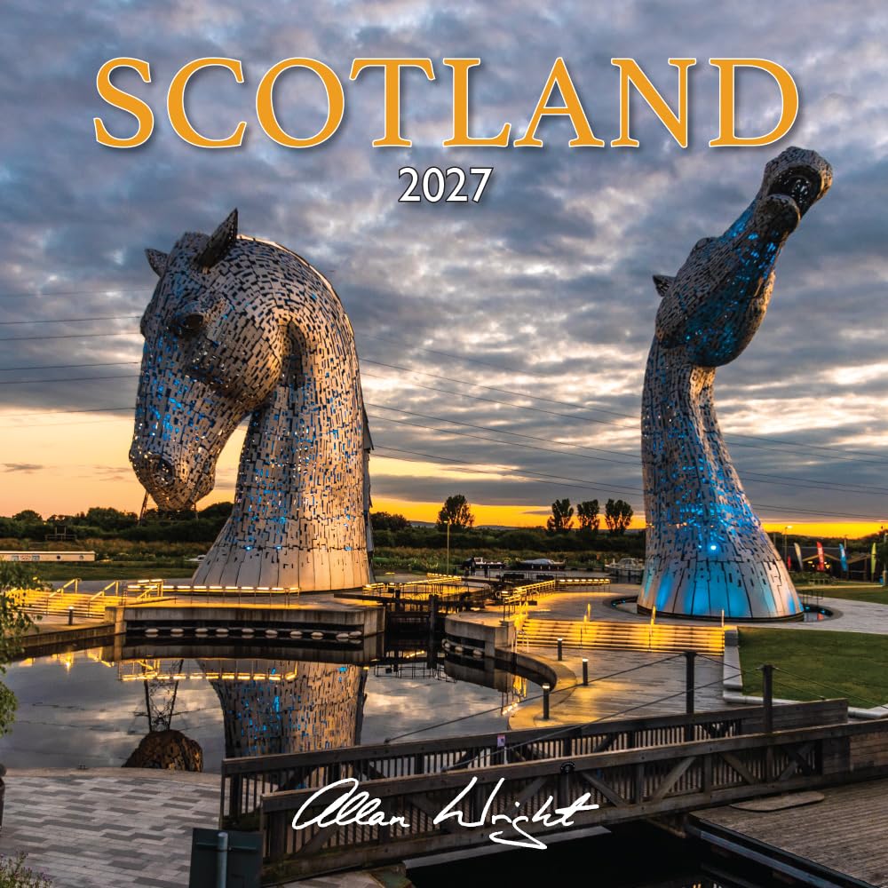 2027 Scotland Calendar: Scotland – Wall Calendar – Month to View – 12 Months