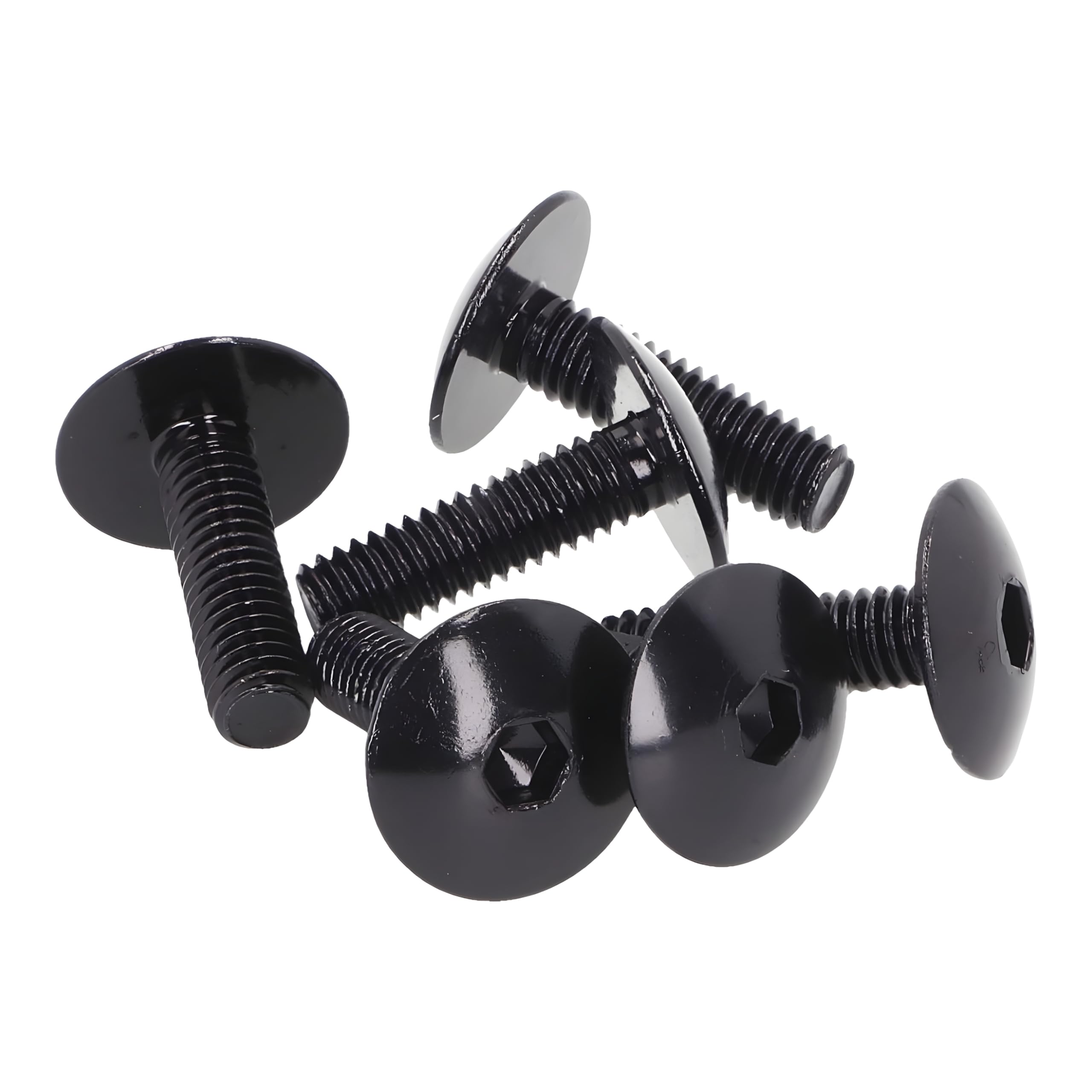 Blister kit 6 fairing allen screws various colors & sizes