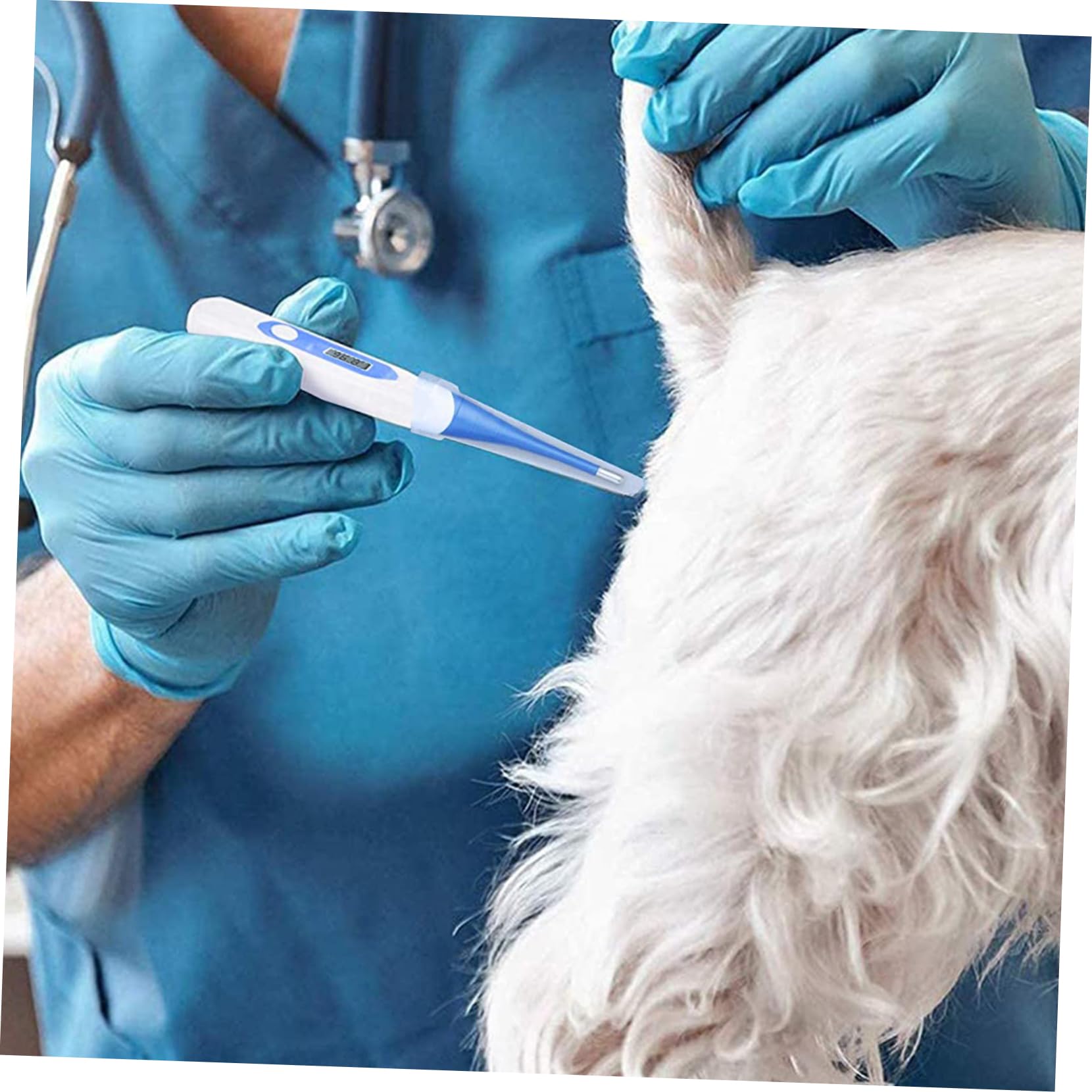 Healeved 100pcs Digital Covers Disposable Universal Skin-Safe for Rectal Oral Protection