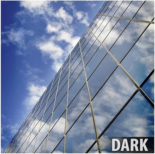 Láminas Premium para Ventana, Espejo Unidireccional de Privacidad, PlateadoGris (Muy Oscuro) de BDF RPRGY, CPRGR1560100