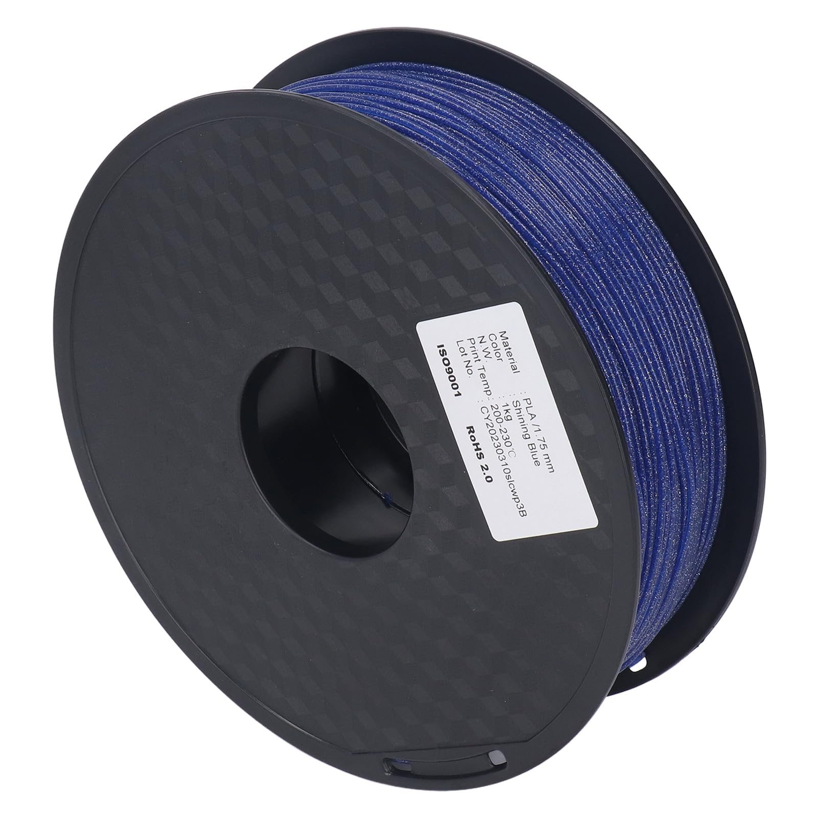Filament do drukarki 3D 1,75 mm błyszczący niebieski jedwab PLA mocne gładkie błyszczące materiały eksploatacyjne dla entuzjastów i profesjonalistów druku 3D