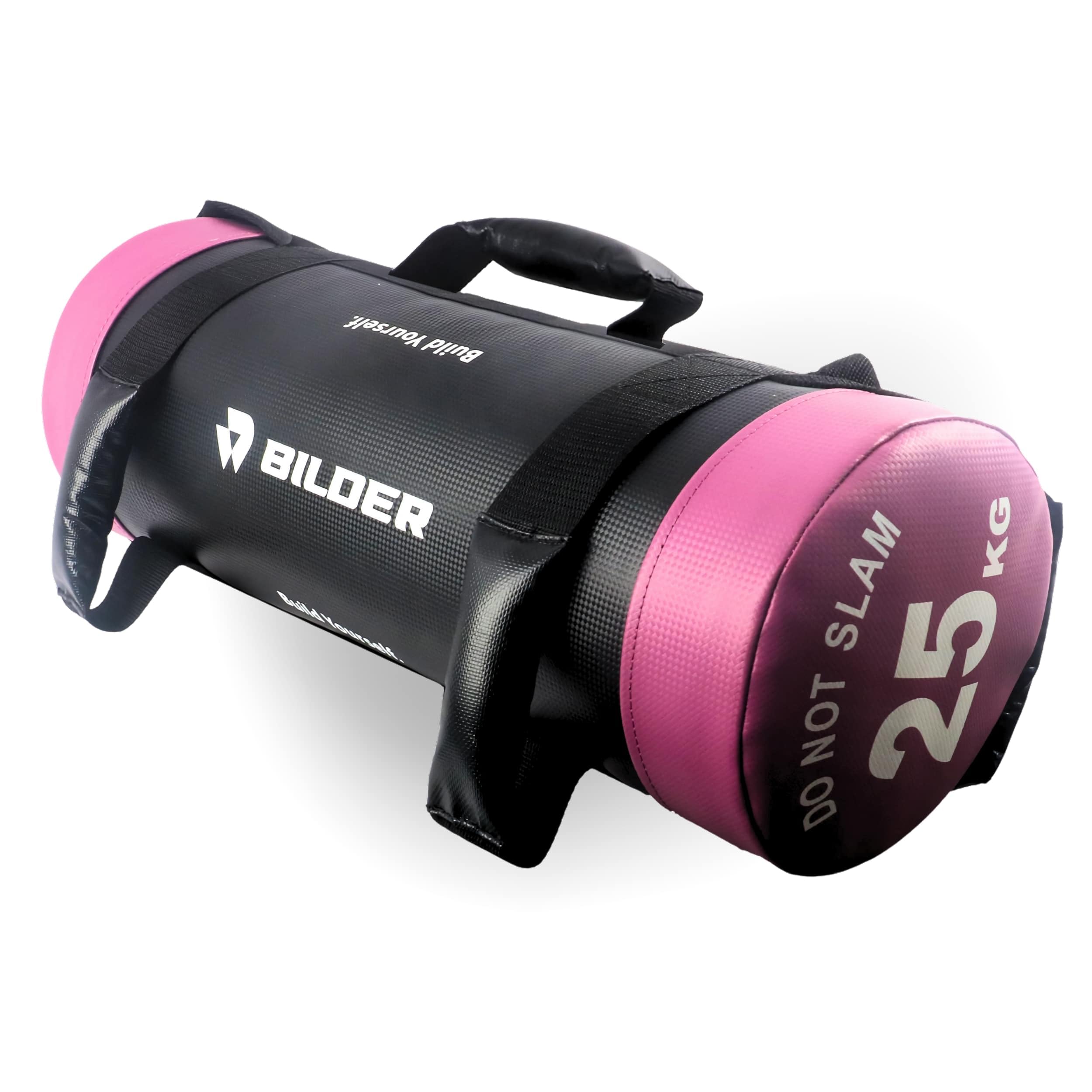 BILDER - Powerbag Compatto 25 Kg con Sabbia Metallica, Sandbag Fitness per Forza, Resistenza e Core Training, Sacco Pesi Palestra con Maniglie Multiple, Attrezzi Palestra Casa per Allenamento Completo