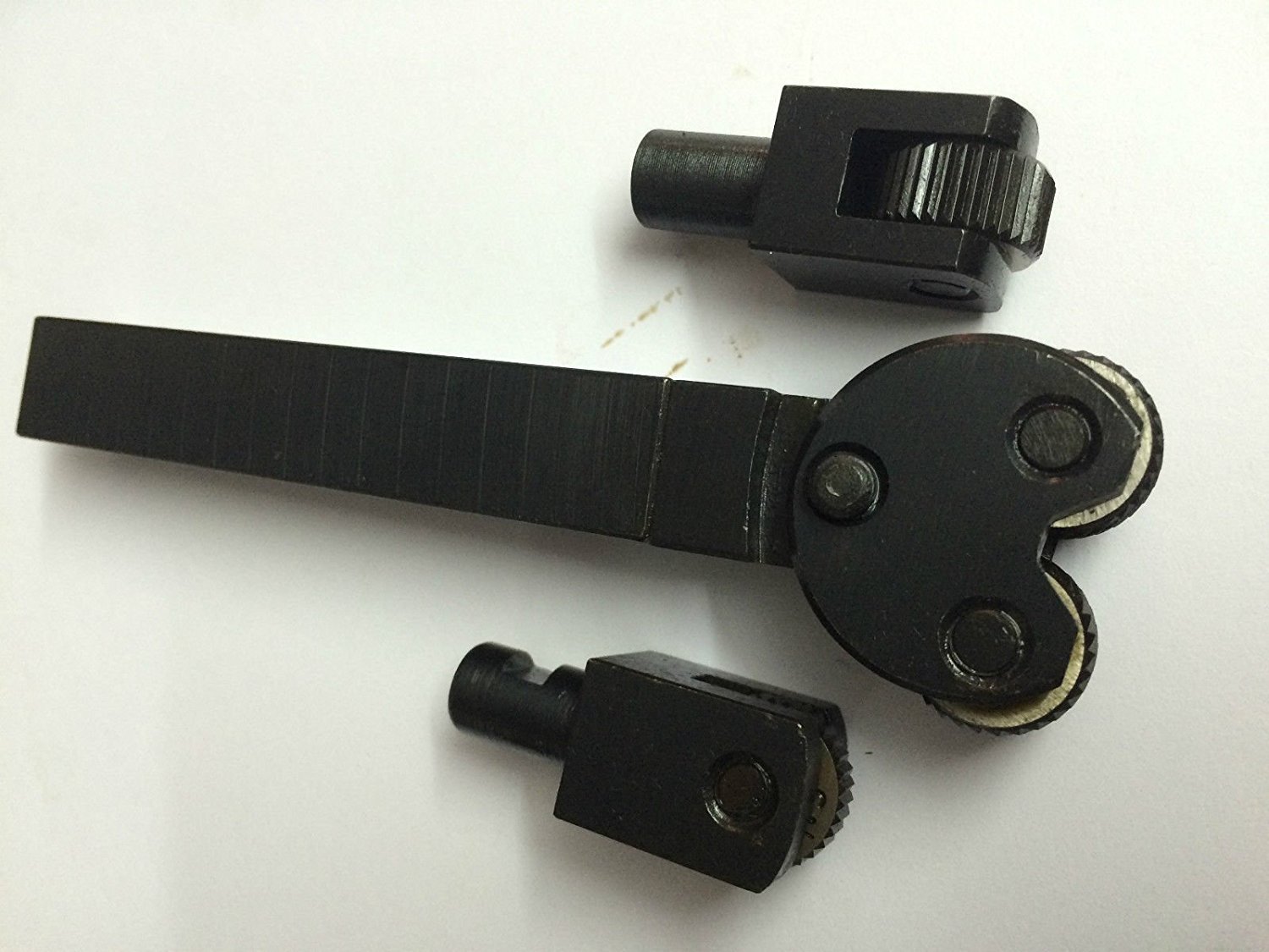 Rändelwerkzeug mit Wechselköpfen, Diamant- und Linearmuster, 1,5 mm Teilung