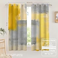 Vista 487 de Cenefas de cocina modernas con patrón de cobre marrón dorado para ventanas, cenefas opacas abstractas de marcas de arañazos y cortinas opacas