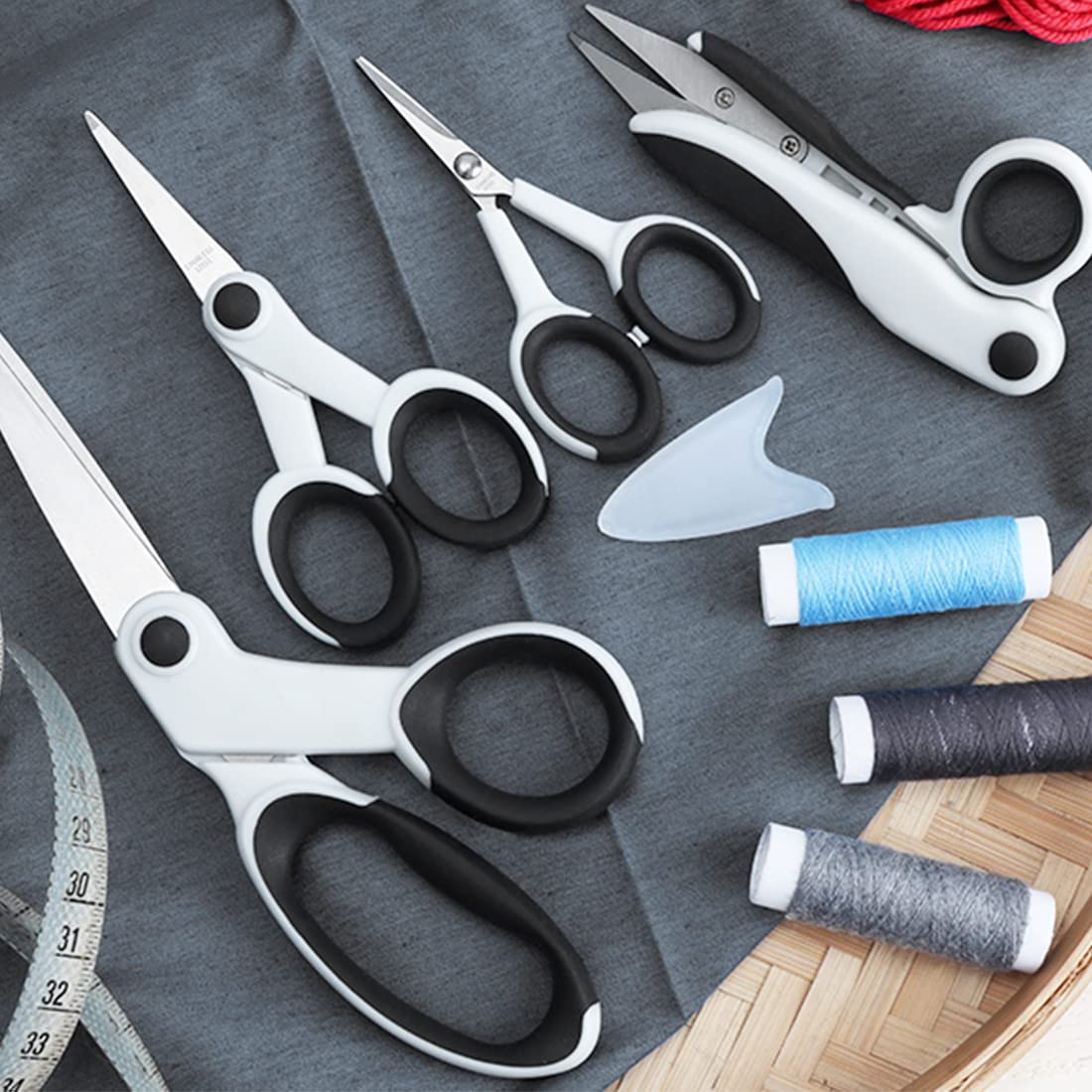 Sewing Scissors, Professional Tailor Scissors, Craft Scissors, Stainless Steel Scissors, Fabric Cutting Scissors, Stationery - Image 4