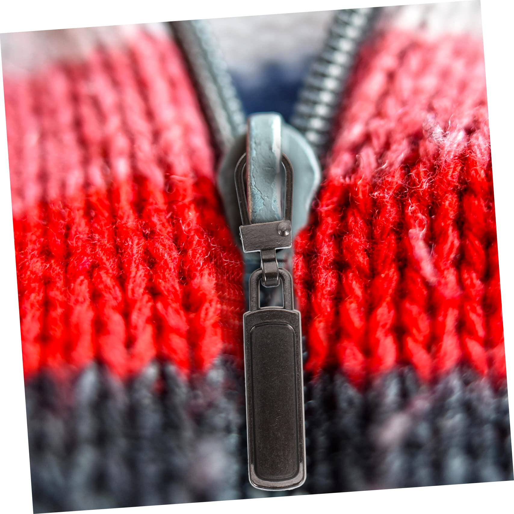 STOBOK 100piezas Kit De Reparación De Cremalleras De Tiradores Desmontables Para Ropa Equipaje y Accesorios Zipper Pulls Reutilizables