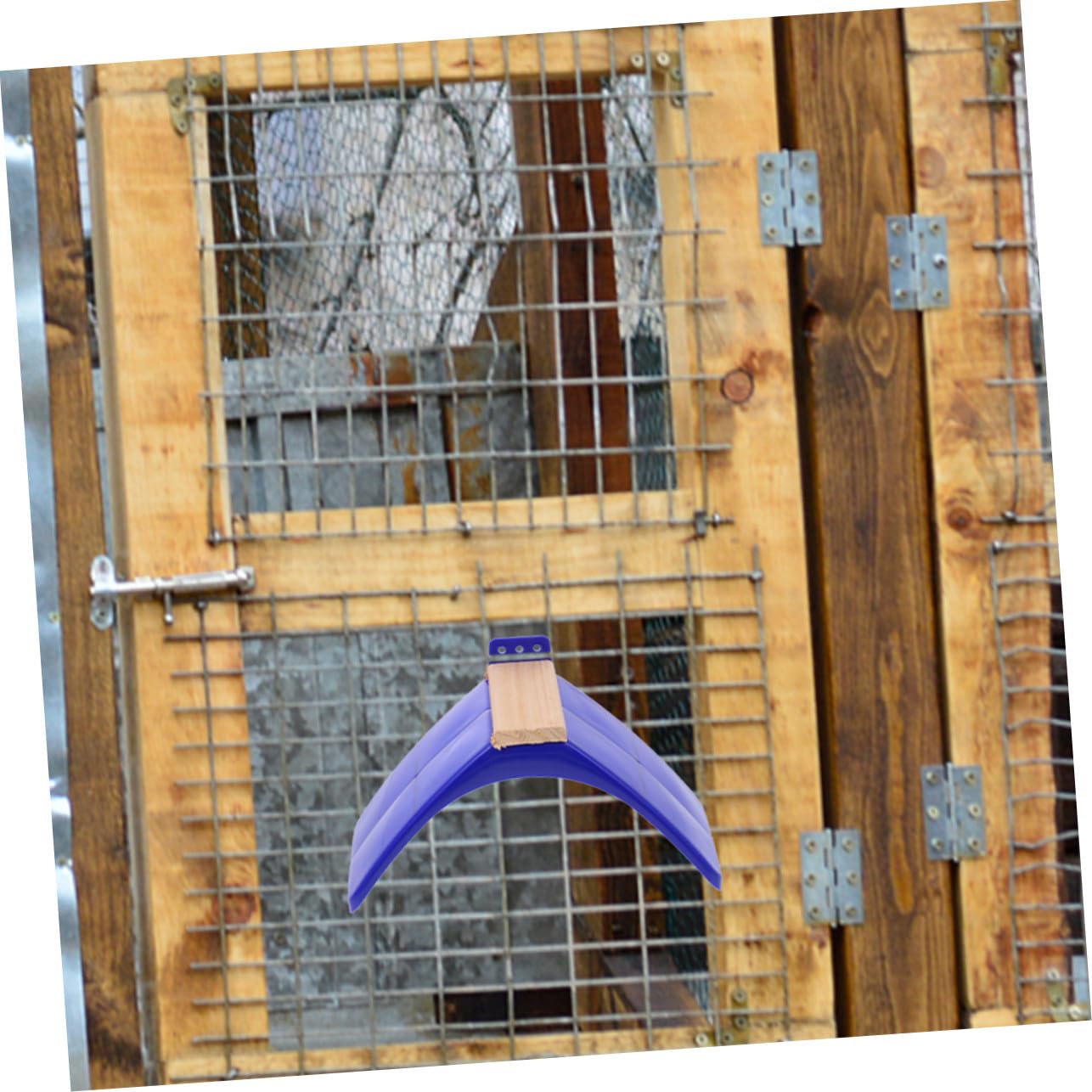 10 pièces Support Perchoir Oiseaux Bois Stand Multifonction pour Pigeons et Perroquets Barres Lisses et Sûres pour Repos et Jeu Adapté Aux Oiseaux Moyens et Grands Accessoire pour
