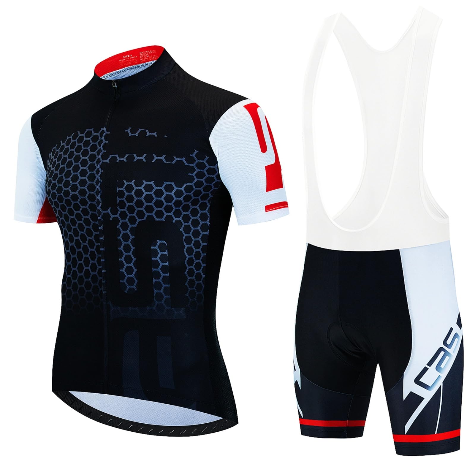 Szorty rowerowe dla mężczyzn koszulka rowerowa zestaw męska odzież rowerowa lato krótki rękaw MTB strój rowerowy rower