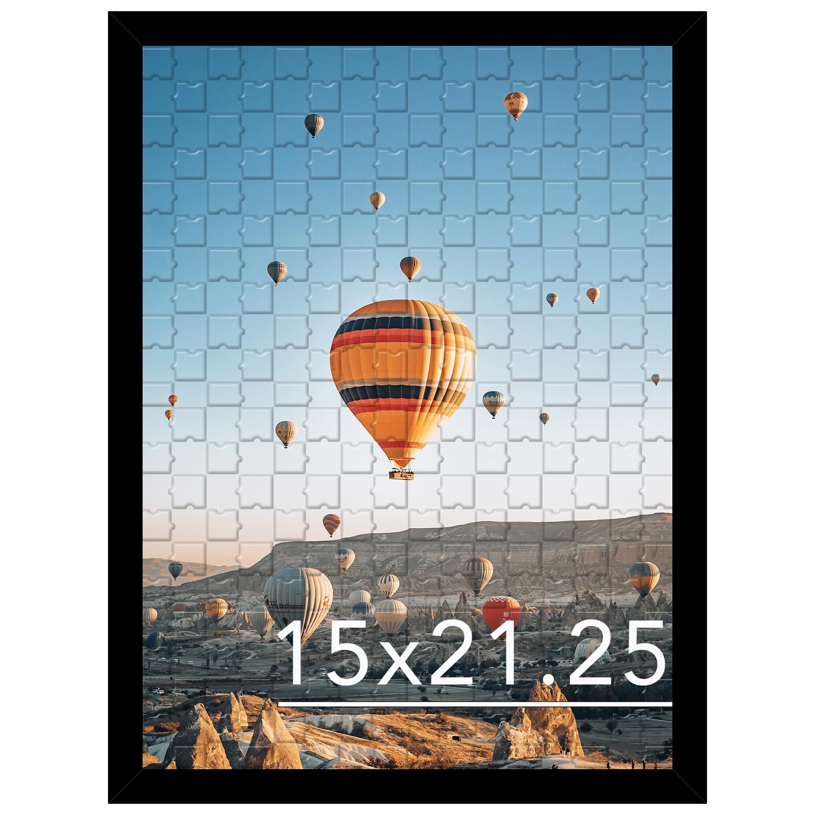 Amazon.com - JCJMY 15x21.25 Puzzles Frame Black, Wall Hanging 15 x