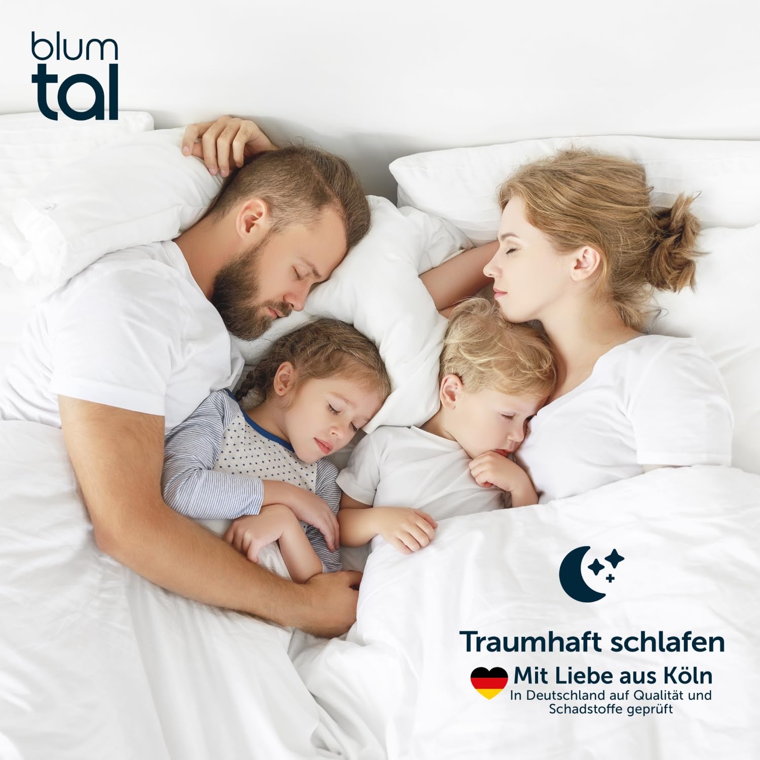 Blumtal Edredón Acolchado/Relleno Nórdico 4 Estaciones (Dúo Abotonable, Verano + Invierno) 200x220 cm para Cama - Certificado Oeko-Tex