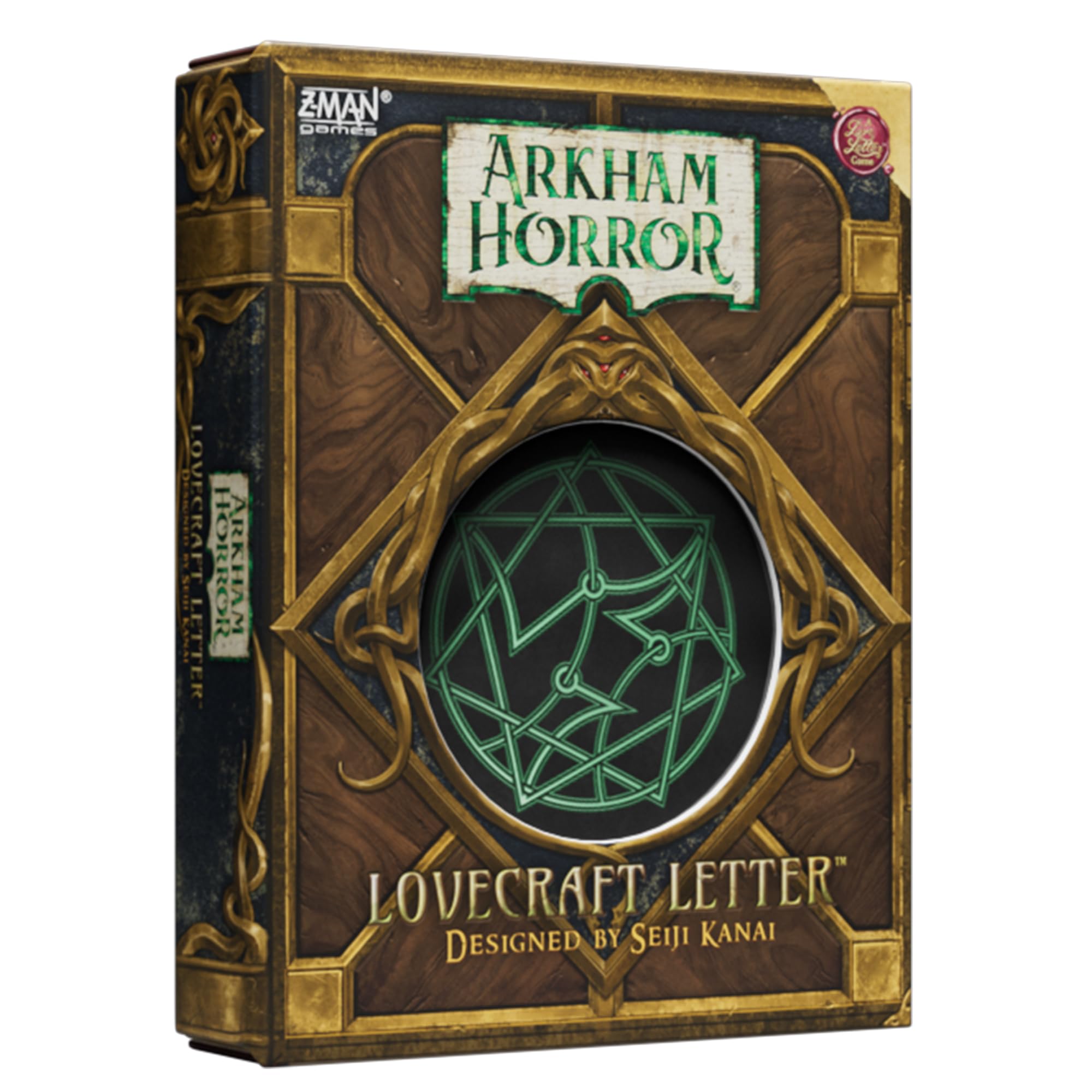 Asmodee Z-Man Games | Arkham Horror: Lovecraft Letter | Card Game | Ages 14+ | 2-6 Players | 20+ Minutes Playing Time