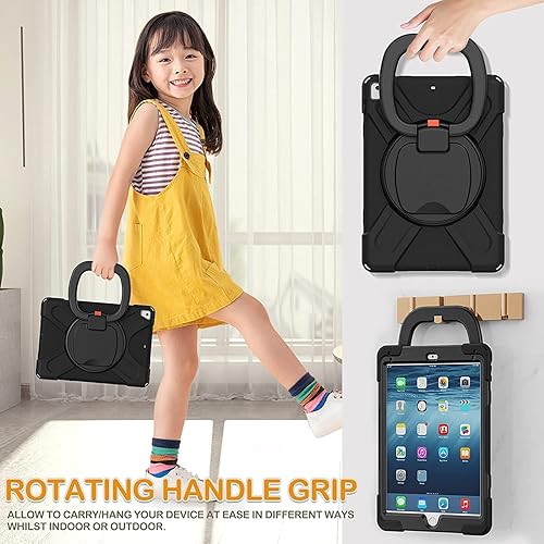 Vista 245 de Funda para iPad (A16) de 11 pulgadas 2025, Aslo para iPad 10 de 10.9 pulgadas 2022, funda resistente a prueba de golpes, soporte giratorio, soporte