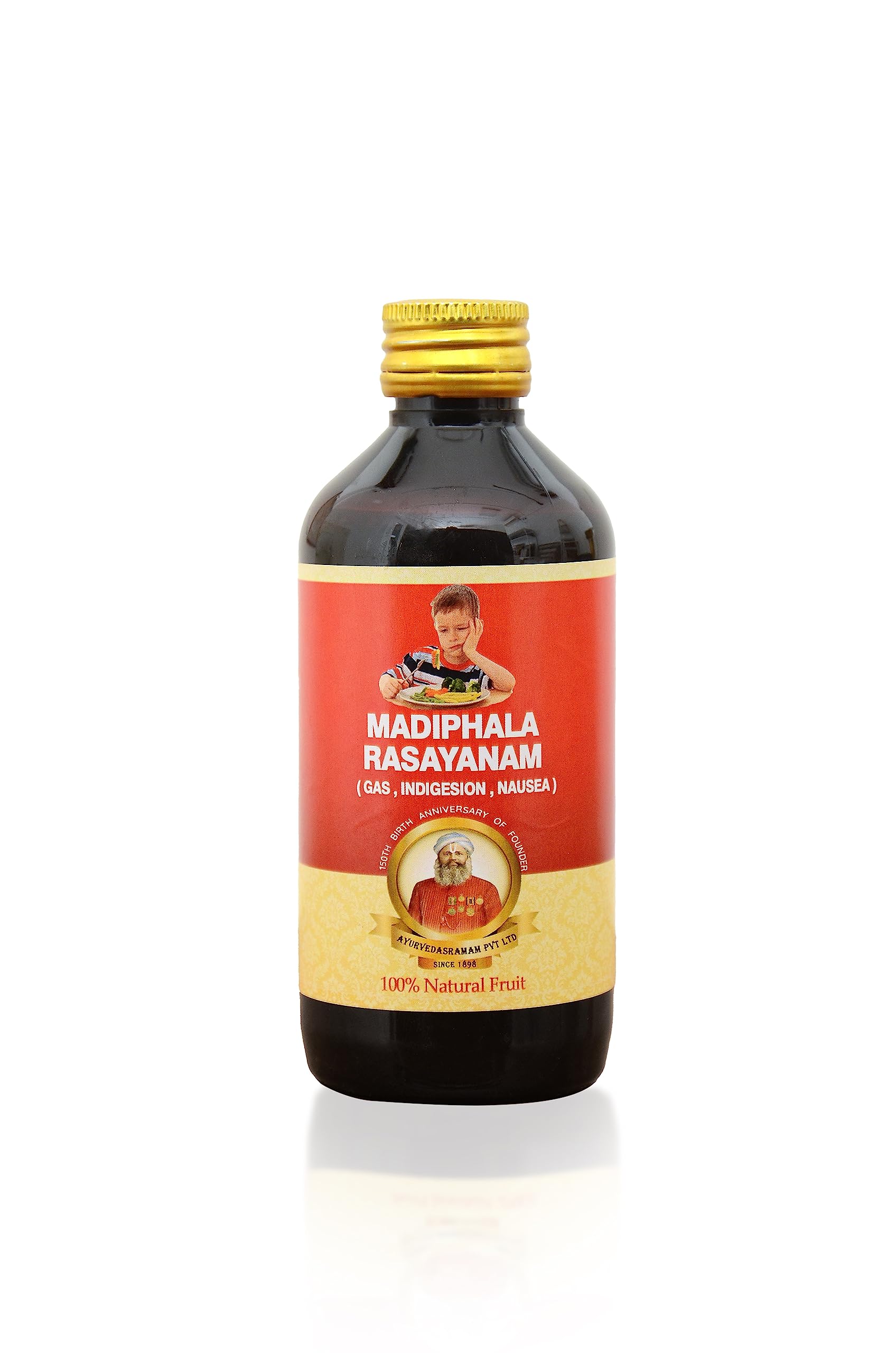 Madhiphala Rasayanam Appetiser Digestive 200ml AYURVEDASRAMAM PVT LTD