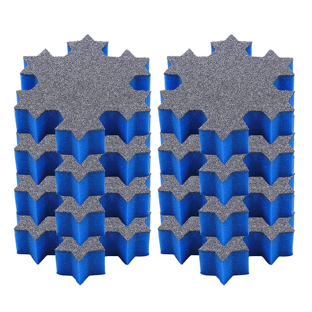 Scrubex Ninja Non-Scratch Odor Resistant Scrubber Sponge, 8 Count