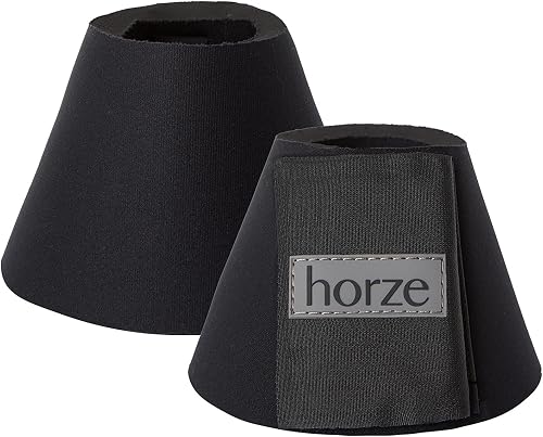 HORZE Cloches pour Chevaux ProBell | Toutes Les Tailles, Noir, XL