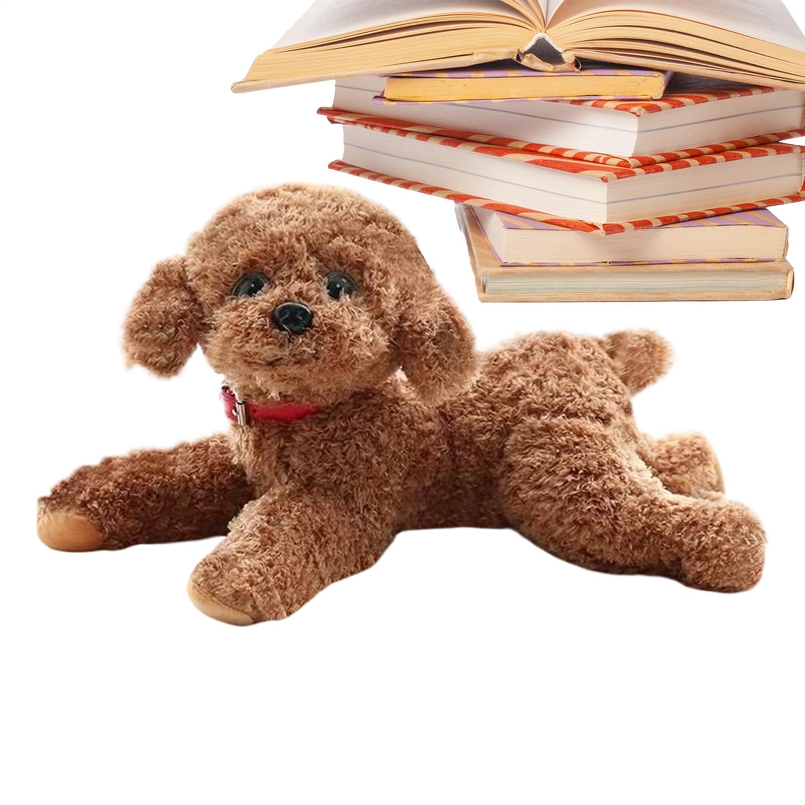Generico Cane Di Peluche Per Bambini,48 cm Animale Rassicurante da | Morbido Cane di Peluche | Per Casa Ufficio Appartamento Soggiorno Camera Da Camera Dei Bambini