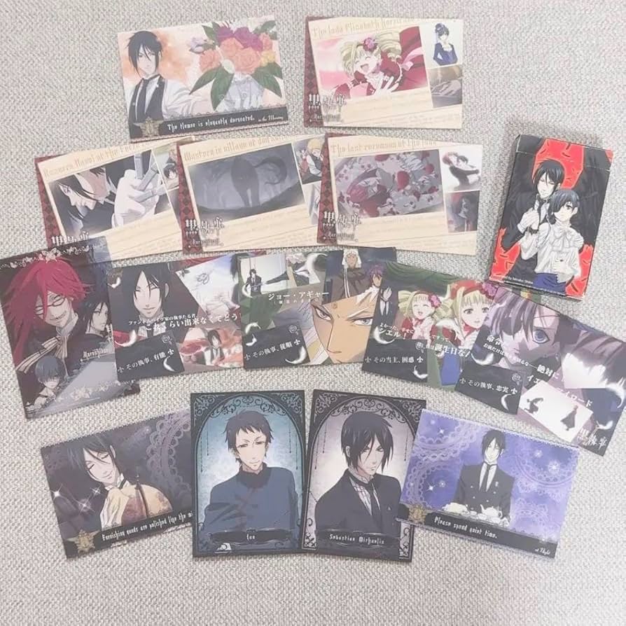 黒執事　トランプ  4個 黒執事 トランプ 4個 黒執事 トランプ 黒執事 トランプ 4個 黒執事