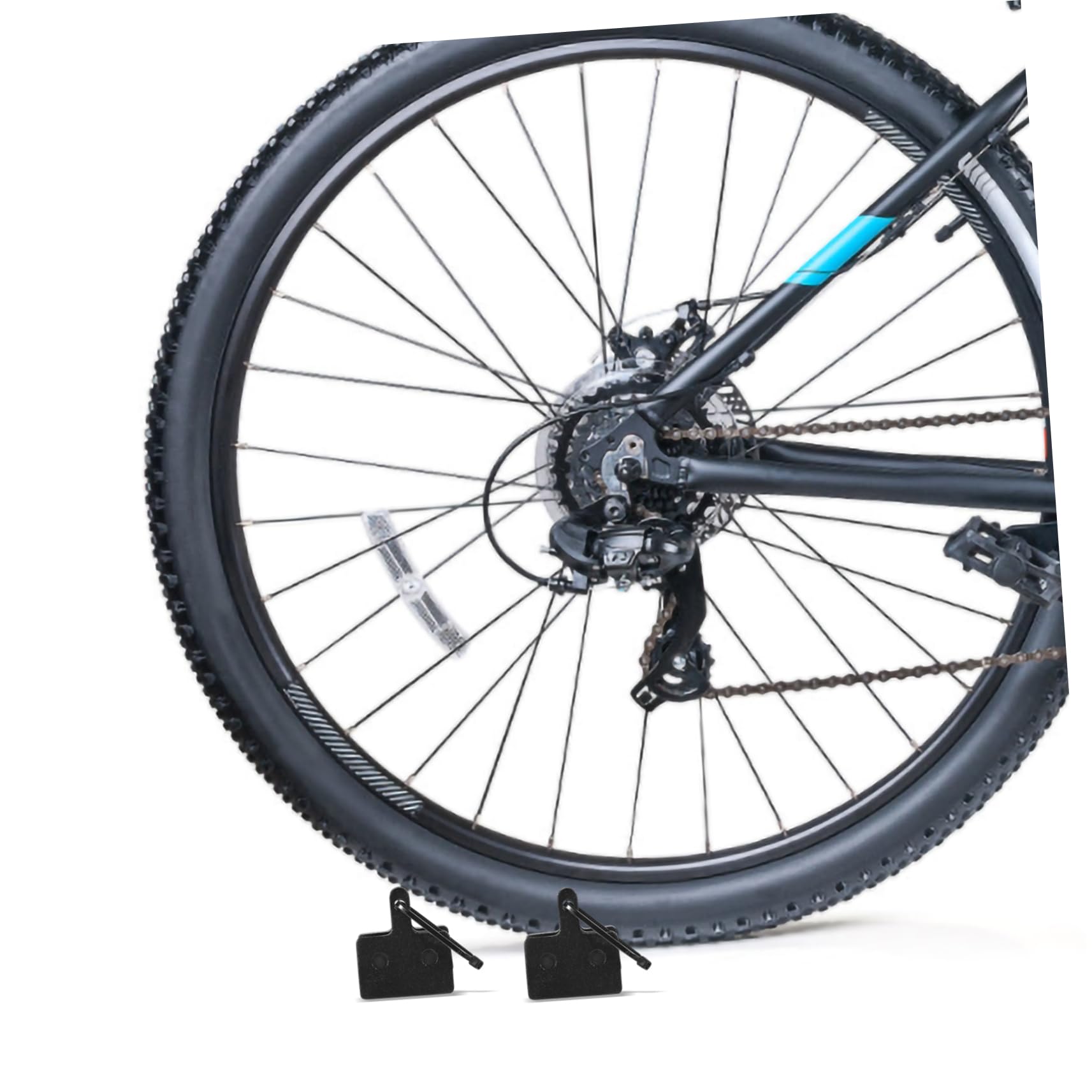 HANABASS Plaquettes De Frein De Vélo Freins Vélo Électrique Vélo Électrique Vélo Électrique Disque De Frein Robuste Plaquettes De Frein De Scooter Bloc De Frein De Vélo Pratique Plaquettes