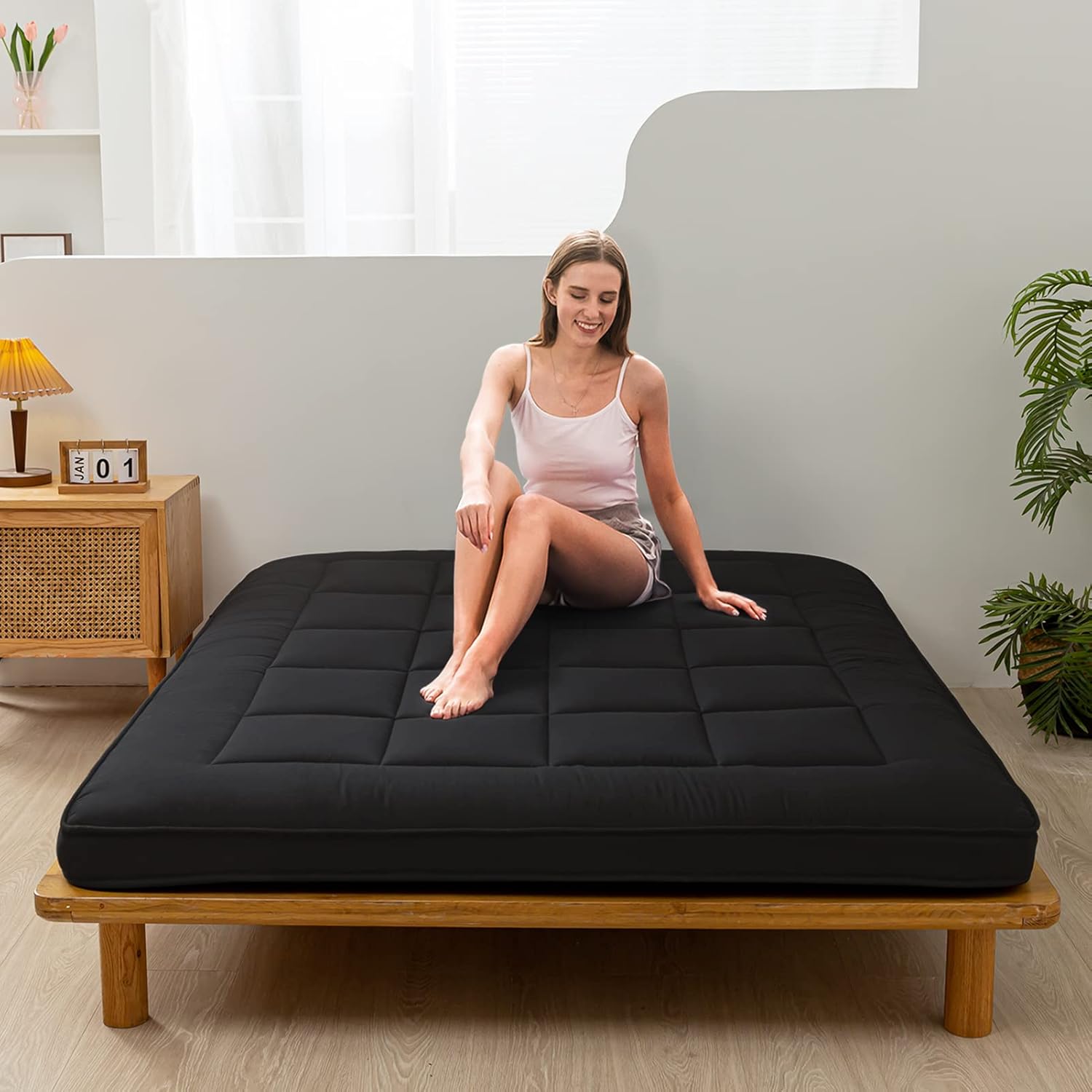 MAXYOYO Japanese Floor Mattress Futon Mattress Floor Bed