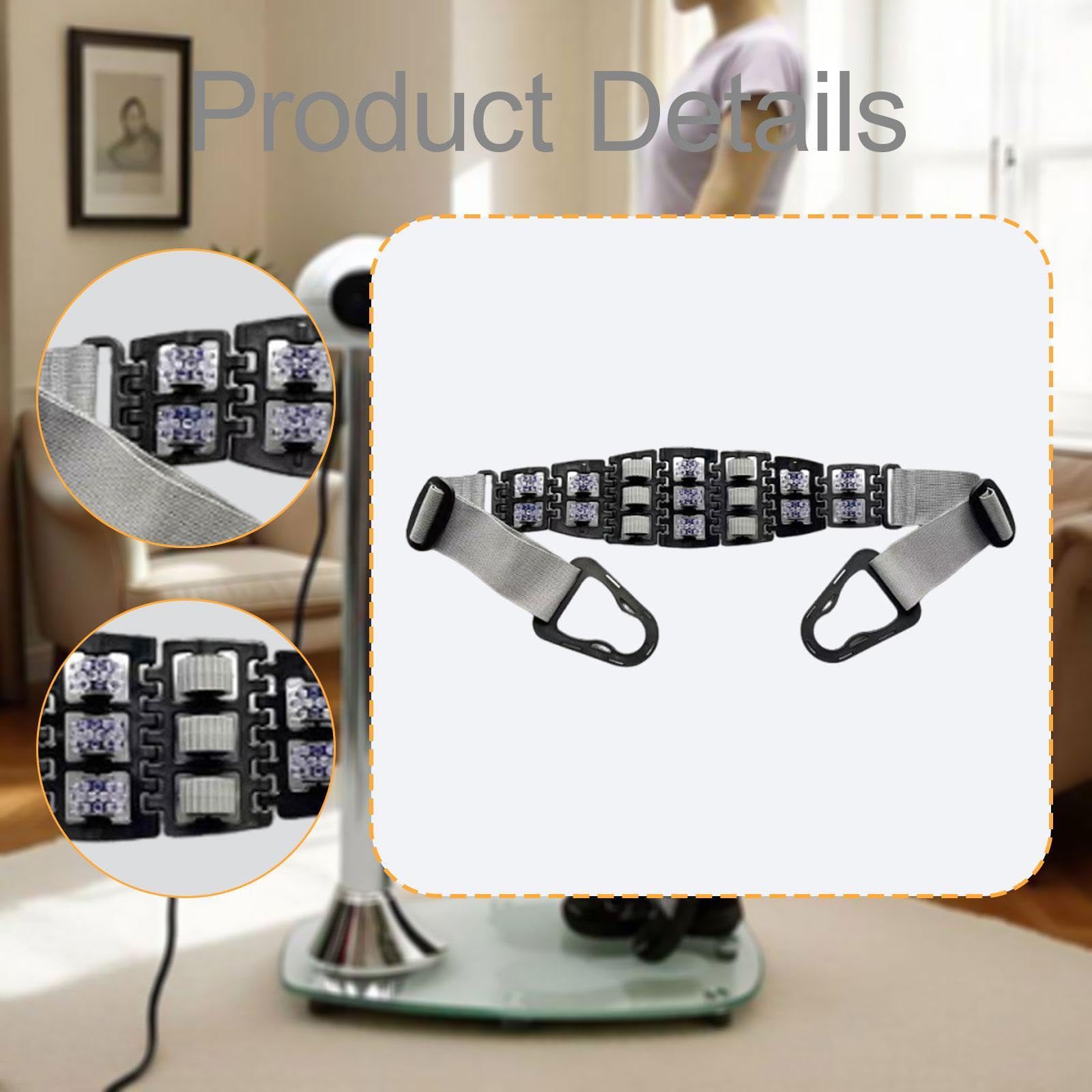 Ceinture Amincissante Ceinture de Sudation Bande de Fitness Massage Relaxante Design Compact Portable Matériau Confortable pour Usage Quotidi, 1.53 M Length