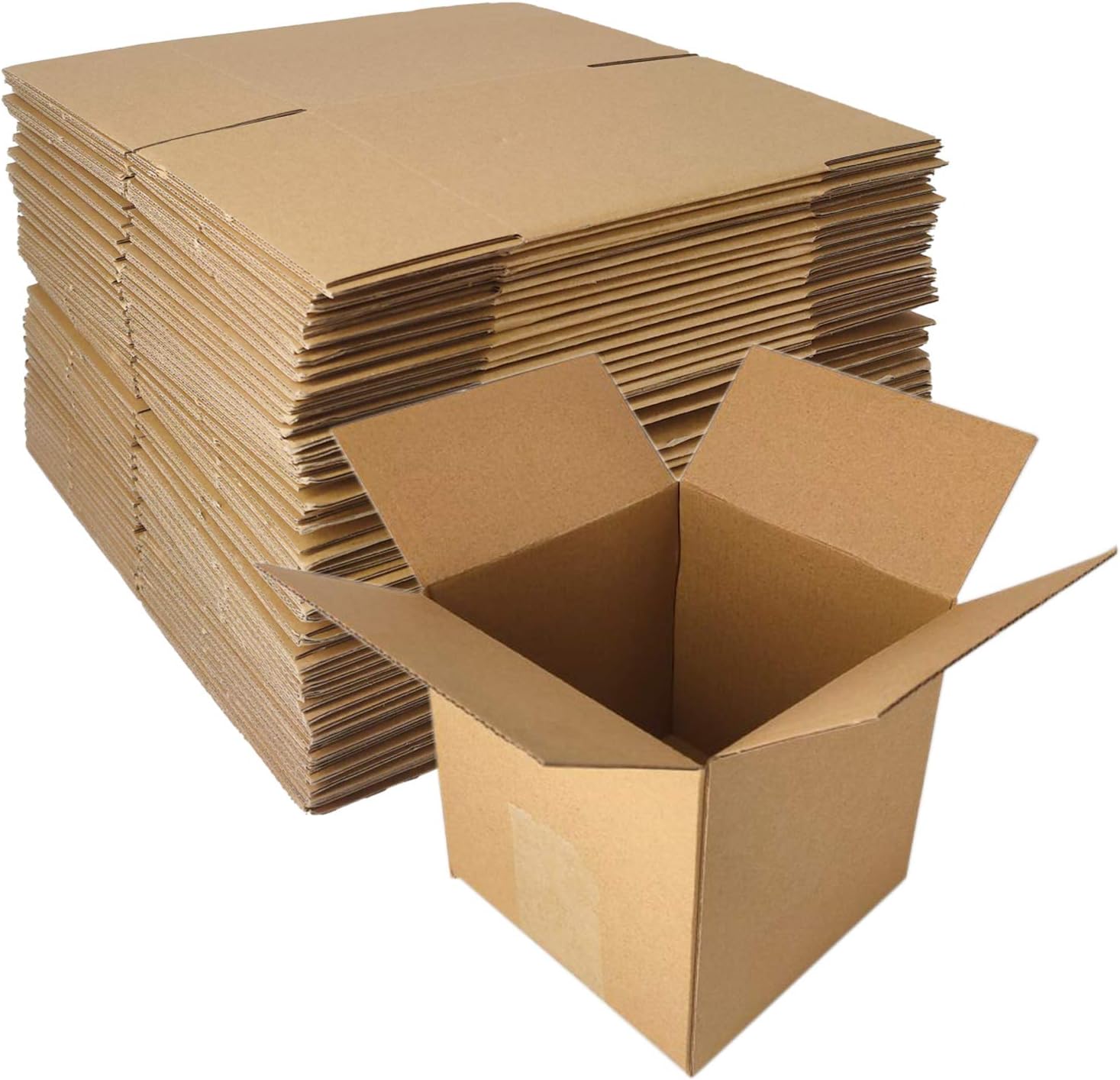 40 Pack 5x5x5 inch Corrugated Boxes Mailer- Corrugated Cardboard Mailer Shipping Boxes, Small Mailing Packing Boxes for Shipping, Moving, Storage