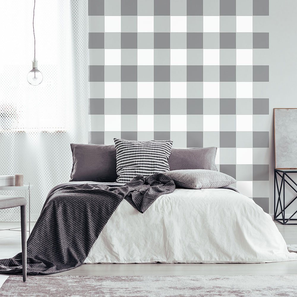 Buy Buffalo Checks Wall Stencil Large Stencils for Painting Walls