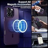 Vista 10 de MOCCA - Funda magnética resistente para iPhone XR de 6.1 pulgadas, compatible con MagSafe, funda con protección contra caídas de grado militar