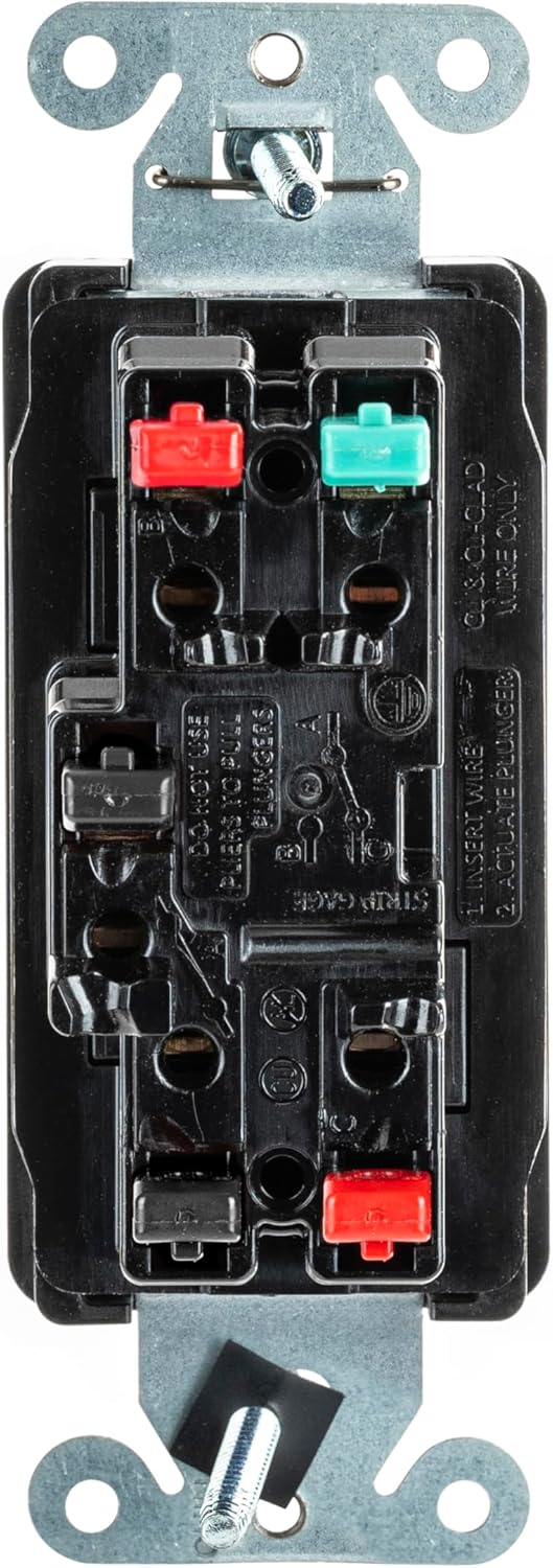 DS315ST EdgeConnect, 3-Way Switch, Commercial Grade, Screwless Termination, Decorator, 15A 120/277V, Brown, 10-Pack