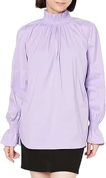 Amazon | [ダブルスタンダードクロージング] スタンドカラーフリル