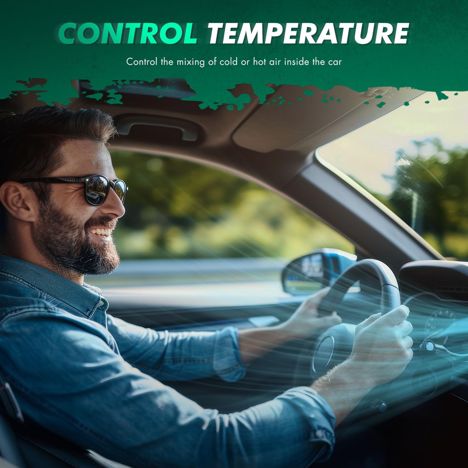 SCITOO HVAC zamiennik siłownika do drzwi mieszania siłownika dla Ford Edge 2015-2018 Ford dla Fusion 2013-2018 dla Lincoln dla Continental 2017-2018 dla Lincoln dla MKZ 2013-2018