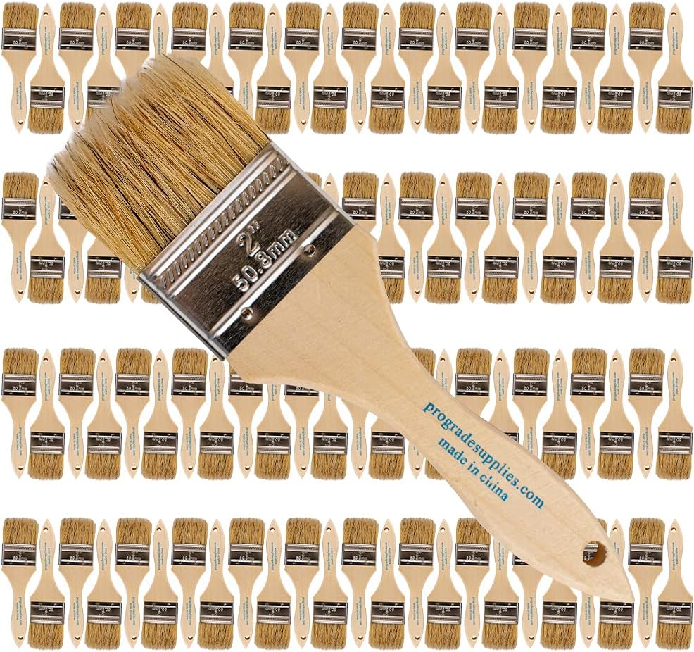 Vermeer Chip Paint Brushes 96Pack 2" Chip Brushes for Paints