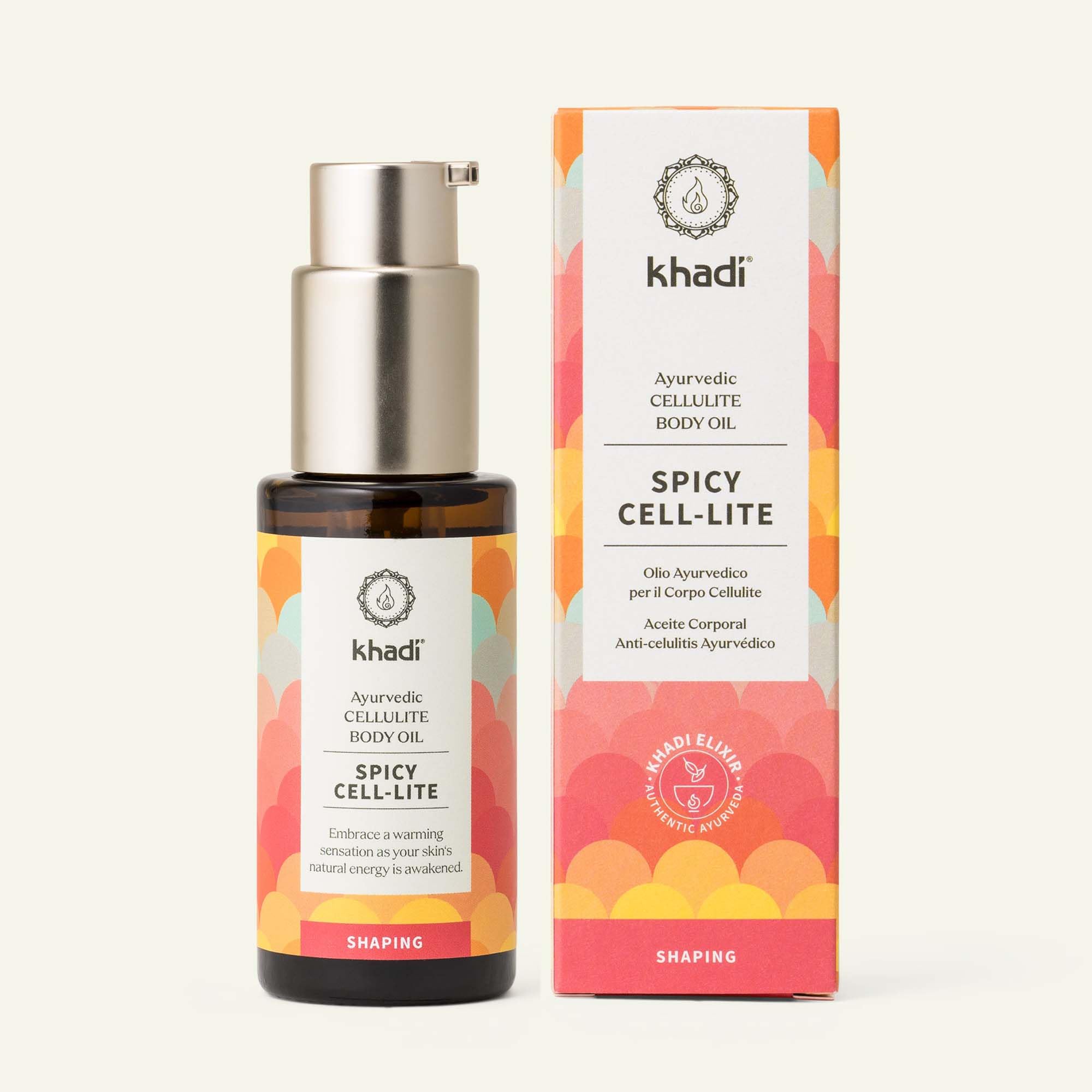 KHADI aceite elixir ayurveda anticelulitis do codziennego stosowania 50ml