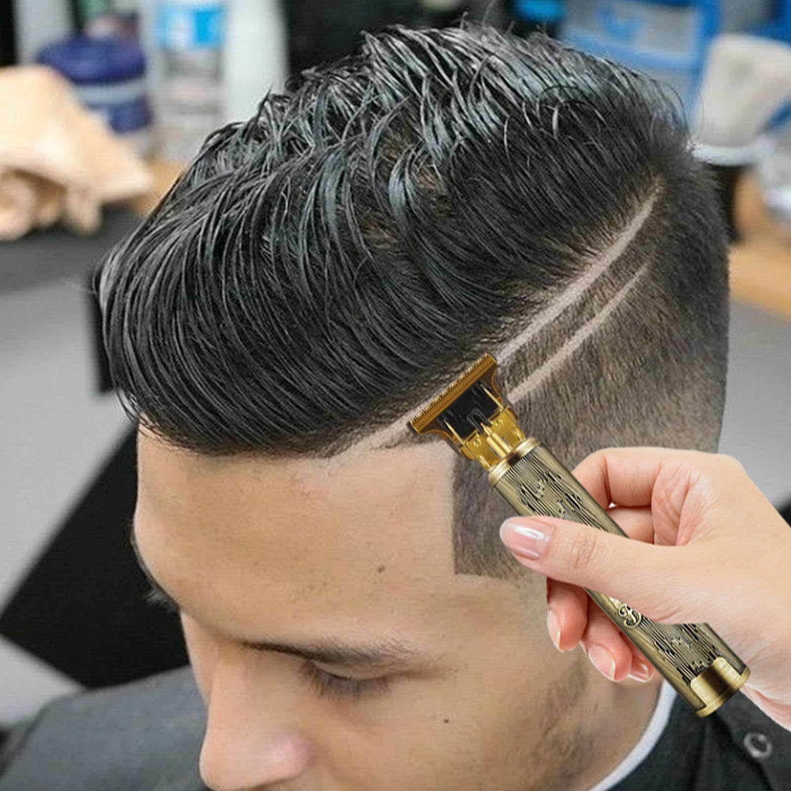 Amazon | 男性用電動バリカン | 電気シェーバー ヘアトリマー - プロの