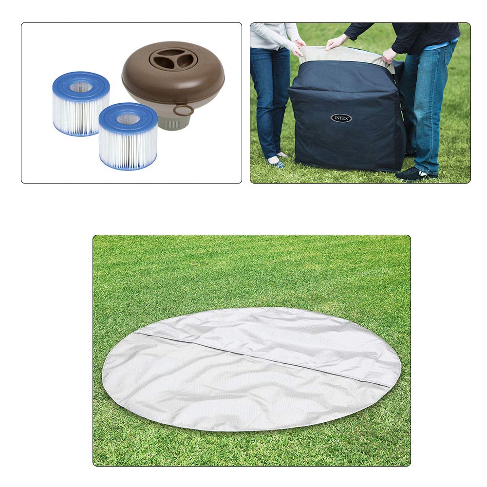 Intex Pure Spa Sahara Energie+ 4 Places 28476EX Beige
