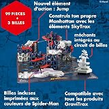 Ravensburger - GraviTrax Action Set M Spiderman, Pista canicas 102 pz, 8+ | Juego construcción GraviTrax Spider-Man con 102 piezas para crear circuitos de canicas. Para niños desde 8 años. - 2