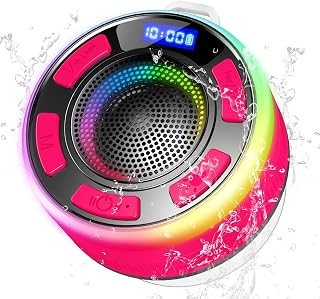 Bluetooth Speaker with HD Sound, Portable Wireless, IPX7 Waterproof, TWS Pairing,for Party Outdoor Camping Travel Electronics Gadgets