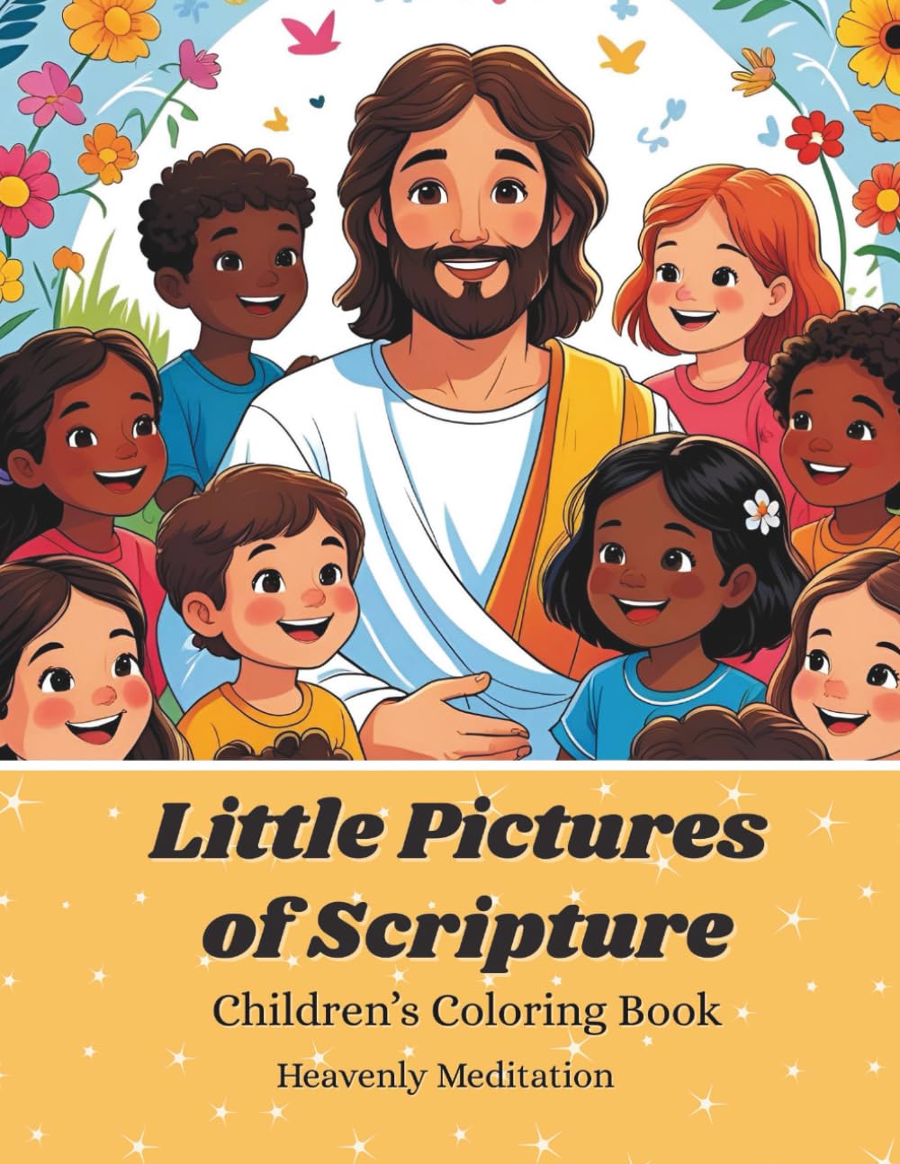 Little Pictures of Scripture: Children's Coloring Book